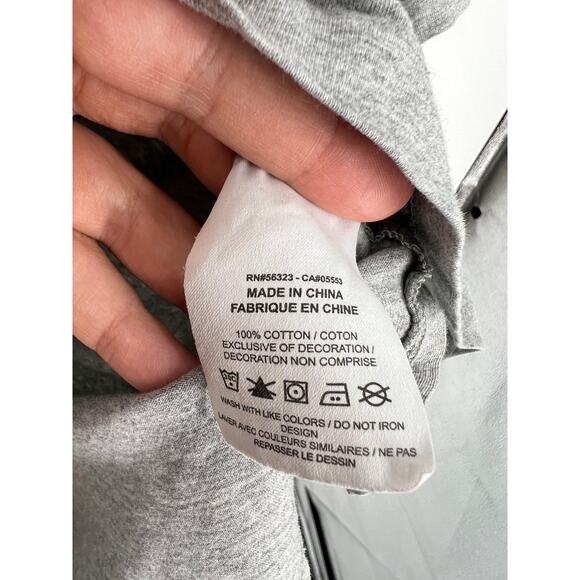 Gray Nike Tee 'Higher Than Air." Mens Size Small - Picture 4 of 4